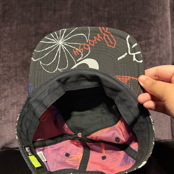 NIKE Adult Unisex Heritage86 Strapback Hat/Cap-Doodles Graphic CQ9537-010 - Picture 2 of 5